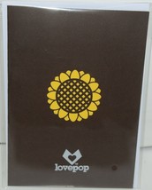 Lovepop LP1570 Sunflower Pop Up Card White Envelope Cellophane Wrapped - £10.38 GBP