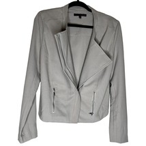 Harve Benard Women Size XL Moto Jacket Long Sleeve Zip Front Zip Pockets... - £29.61 GBP