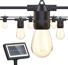 Solar String Lights Outdoor 29FT 22.5 6.5 Solar Powered Outside IP65 Waterproof  - £52.64 GBP