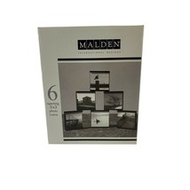Malden Black 6 Opening Collage Frame, 3 x 3 Inch, NEW in box NIB - $10.88