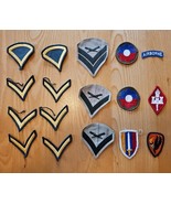 17 Vintage Mixed US Army Vietnam Era Military Patches Airborne - €45,70 EUR