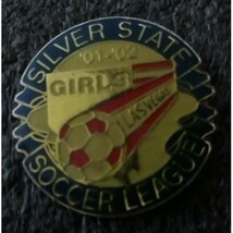 sSilver State 01-02 Las Vegas Girls Soccer League Pin - $6.77 CAD