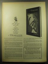 1959 Horizon Magazine Ad - The first public offering in eight months - £11.57 GBP