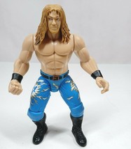 1998 Jakks Pacific Titan Sports Edge Blue Gear Black Boots 6.25&quot; Figure (A) - $16.48