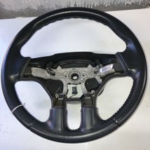 2006-2012 Mitsubishi Eclipse Steering Wheel  Gray Leather No Cruise Switch OEM - $45.82