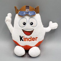 Kinder Joy Kinderino Plush 7&quot; Pilot Aviator Chocolate Egg Surprise Masco... - $8.50