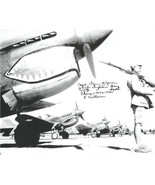 Lynn Jones signed WWII &quot;Flying Tigers&quot; 1942-43 Vintage B&amp;W 8x10 Photo- J... - £58.93 GBP
