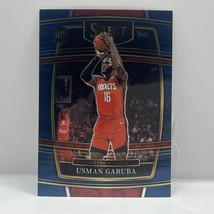 2021-22 Panini Select Basketball Usman Garuba RC #56 Retail Blue Houston Rockets - £1.57 GBP