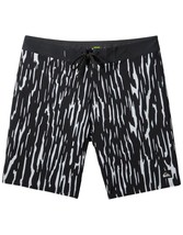 Quiksilver Men Surfsilk Straight Leg 19&quot; Boardshorts Swim Trunk Black Si... - $22.28