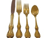 Debussy by Towle Sterling Silver Flatware Service 12 Set Vermeil Gold 48... - $4,108.50