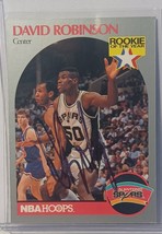 David Robinson San Antonio Spurs Autographed signed Card Hologram COA NBA - £37.53 GBP