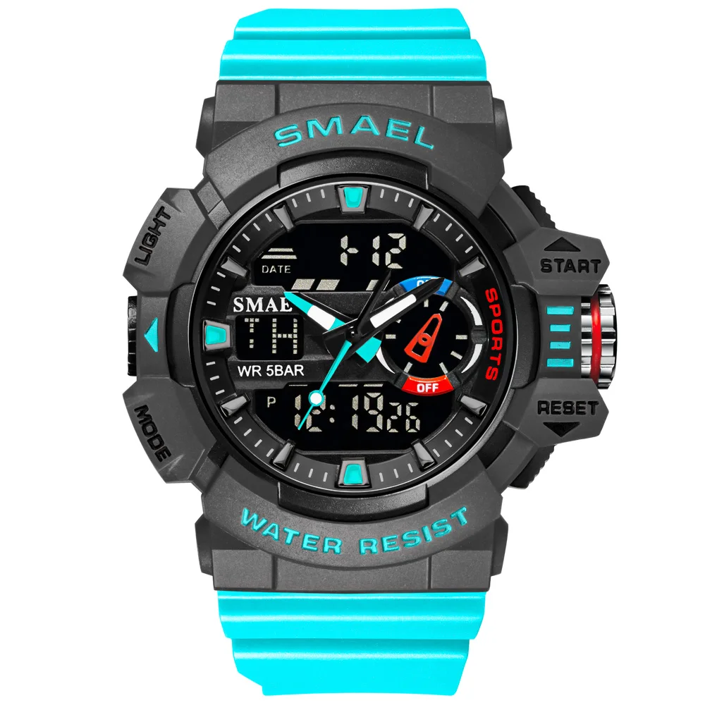 Military Watches Men Sport Watch Waterproof Wristwatch Stopwatch Alarm L... - £22.15 GBP