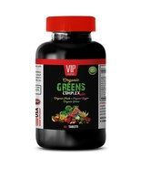 natural detox tablets - ORGANIC GREENS COMPLEX - multi mineral blend 1B - $14.92