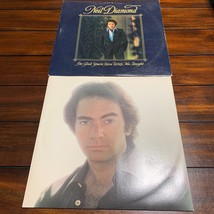 Neil Diamond Vinyl Albums On The Way To The Sky I&#39;m Glad You&#39;re Here Me Tonight - £7.56 GBP