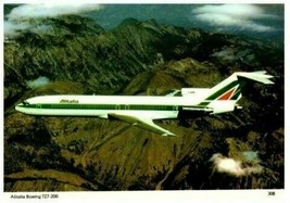 Alitalia Boeing 727 200 Charles Skilton Postcard - £4.52 GBP