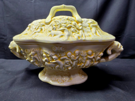 Highly Unusual Large Ornate Embossed Tureen Covered Dish - Cherubs,  Gre... - £102.83 GBP