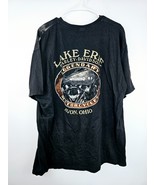 Harley Davidson Mens Graphic Tee Shirt Lake Erie Avon Ohio Motorcycles XXL - $19.95