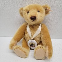 Vintage 1997 Steiff Blond Teddy Bear 150th Anniversary Limited Edition 6... - $1,640.98 MXN
