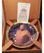Hamilton Collectible Star Trek 25th Anniversary Plate James T Kirk MIB C... - $100.00