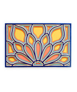 Flower Burst Petal Wood Wall Art, 5 Layer Colorful Floral Decor, 15x11 H... - $70.00