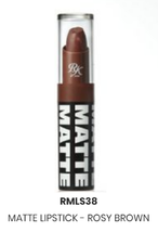 RK BY KISS  MATTE LIPSTICK ROSY BROWN COLORS MATTE LIPSTICK RMLS38 - $55.32 MXN