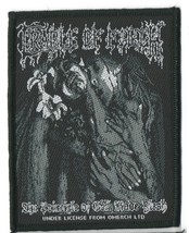 Cradle Of Filth The Principle Of Evil Sew On Woven Printed Patch 4&quot;x 3&quot; - £4.70 GBP