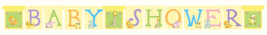 Nursery Friends Baby Shower Jointed Banner - Party Supplies - $3.15