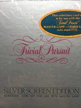 Parker Brothers Trivial Pursuit Silver Screen Edition Subsidiary Card Set - £27.36 GBP