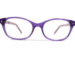 Miraflex Niños Gafas Monturas Sofi C.62 Violeta Ojo de Gato Completo Borde - £48.55 GBP