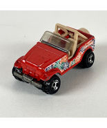 Hot Wheels Jeep CJ-7 1990 1:64 Scale Hawaii Floral Diecast Vintage - $12.34