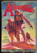 Adventure 6/15/1931-Butterick-pulp stories-Hubert Rogers cover-Howard Ellis D... - $115.43