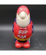 Vintage 1989 Budweiser Bud Man Beer Stein Mug Collectors Edition Ceramic - $471.90 MXN