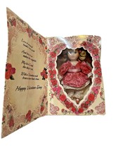 Marie Osmond Fine Porcelain Greeting Card Doll Knickerbocker Valentines ... - £13.72 GBP