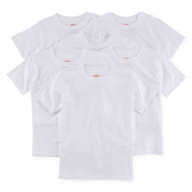 Hanes Ultimate Boys&#39; Tagless t-shirts 6 count - £11.86 GBP