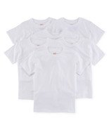 Hanes Ultimate Boys&#39; Tagless t-shirts 6 count - £11.68 GBP