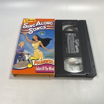 Disney&#39;s Sing Along Songs - Pocahontas: Colors of the Wind (VHS, 1995) - £2.13 GBP