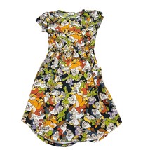 Disney LuLaRoe Girls Mae Size 10 Snow White Dwarfs Dress - $19.20