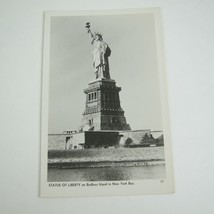 Real Photo Postcard RPPC Statue of Liberty Bedloes Island New York City Vintage - £15.97 GBP