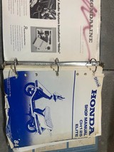 1984 HONDA CH125 CH 125 ELITE Service Shop Repair Manual Set W Audio Ins... - $47.99