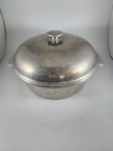 Vintage Aluminum 4.5 Quart Dome Lid broiling pot-All Aluminum - £31.64 GBP