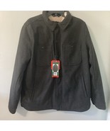 G.H. Bass &amp; Co. Men&#39;s Wool Lined Jacket Grey Size Medium.Item # 1520873.... - $38.57