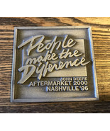 Vtg John Deere Nashville 1996 Aftermarket Parts Expo Paperweight Adverti... - $376.98 MXN