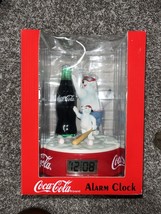 Coca Cola Alarm Clock With Polar Bears And Seal - Nib - £21.03 GBP