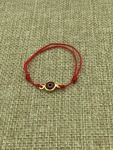 Evil Eye Bracelet, good luck, RED string, adjustable newborn Pulsera mal de Ojo - £7.79 GBP