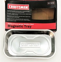 Craftsman 6" X 10" Rectangle Stainless Steel Magnetic Parts Tray Dish 941329 - $54.99