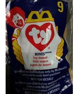 1998 Ty Teenie Beanie Baby #9 BONES  McDonald’s Happy Meal Toy New - £7.89 GBP