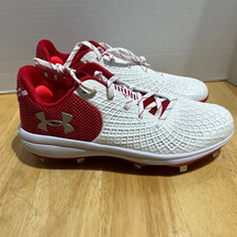 Under Armour Glyde 2 MT Metal Softball Cleats Women&#39;s 11.5 Red Athletic ... - $655.46 MXN
