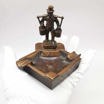 70s Vintage Beautiful Ashtray,Handmade,Copper Silumin,Interior 412g - $75.00