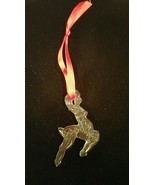 Lenox Gorham Lead Crystal Reindeer Christmas Ornament - $24.99