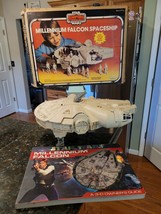 Millennium Falcon Vintage Original w/ Box 1980s Kenner ESB Star Wars INCOMPLETE - £277.98 GBP